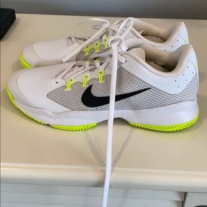 New Nike tennis shoes for playing tennis